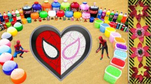 Мультики для детей Эксперимент: мощное извержение зубной пасты из Сердечка. Мультики эксперименты