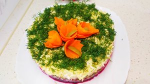 Салат СКРОМНИЦА очень ВКУСНЫЙ из самых простых продуктов!