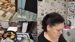 Дела домашние.Уборка. Я её отстирала. Быть оладьям. Общение.