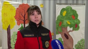 Тюменские огнеборцы провели для дошколят пожарную эстафету