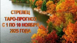 СТРЕЛЕЦ ТАРО-ПРОГНОЗ С 1 ПО 10 НОЯБРЯ 2025 ГОДА