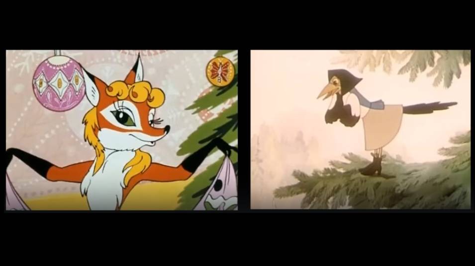 Басня "Сорока и Лисица"  / эротическая лирика / любовь, отношения / секс, интим / гетеры / 18+