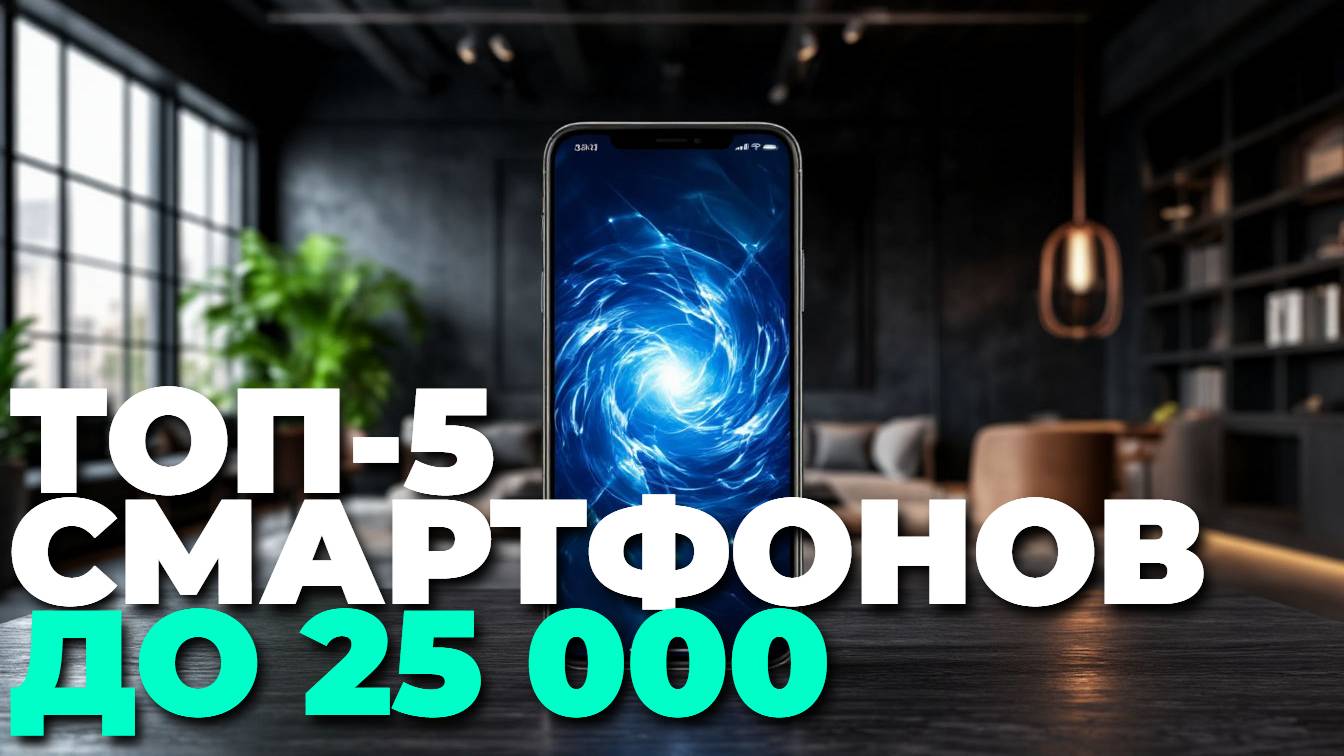 Смартфоны до 25000 рублей — сравнение лучших моделей 2025, не пропусти ТОП-5!