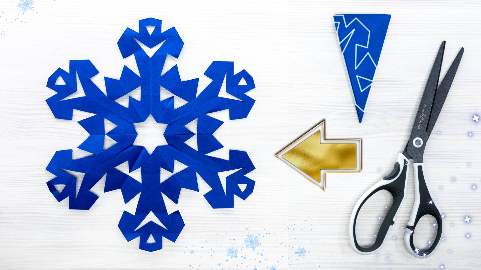 ✨ Как сделать самую красивую снежинку из бумаги смотреть онлайн