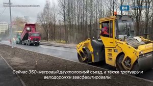 Во Владимире завершили строительство дублера Октябрьского проспекта