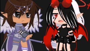 гача клип, каллаб с _{•Caroline •} _