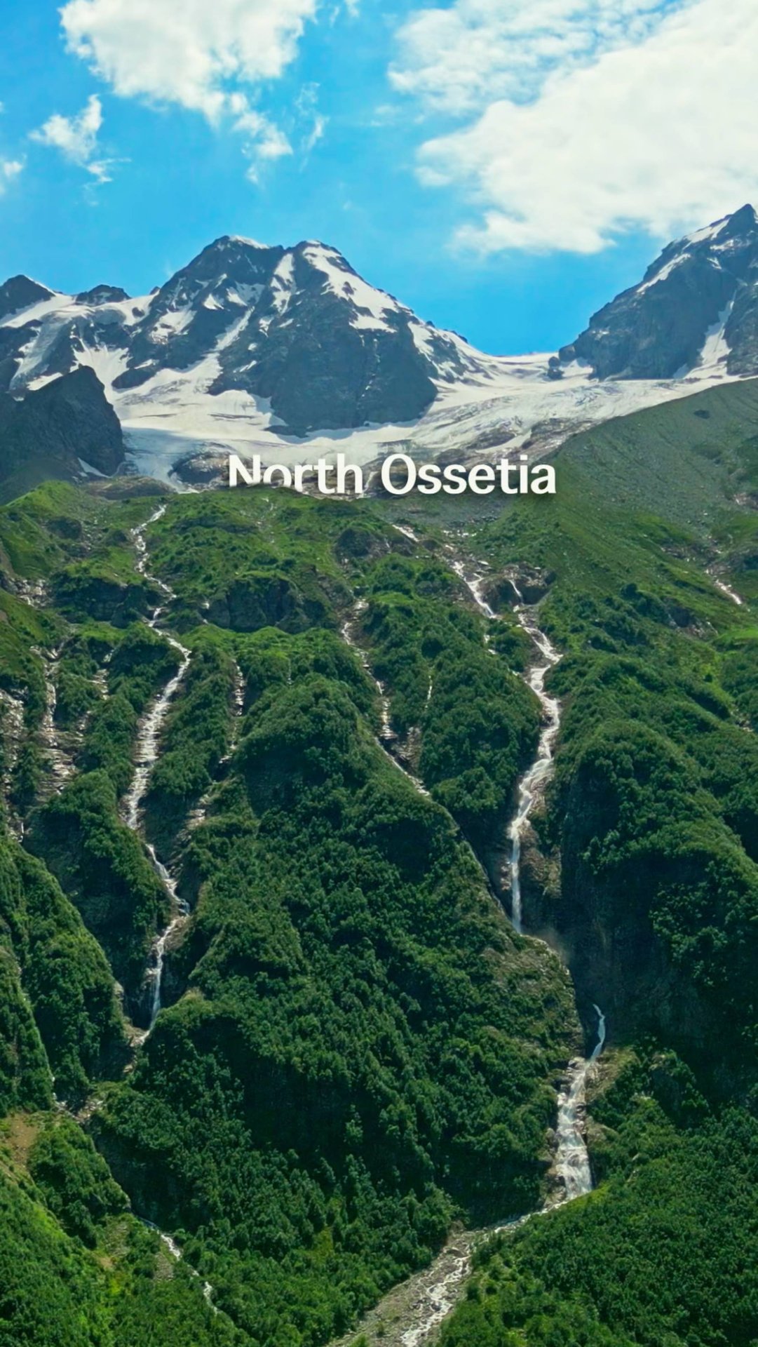 Поход к леднику Тана в Северной Осетии