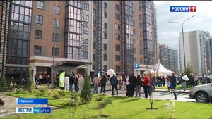 В жилом комплексе  "Предгорье Лаго-Наки" сдан четвертый дом