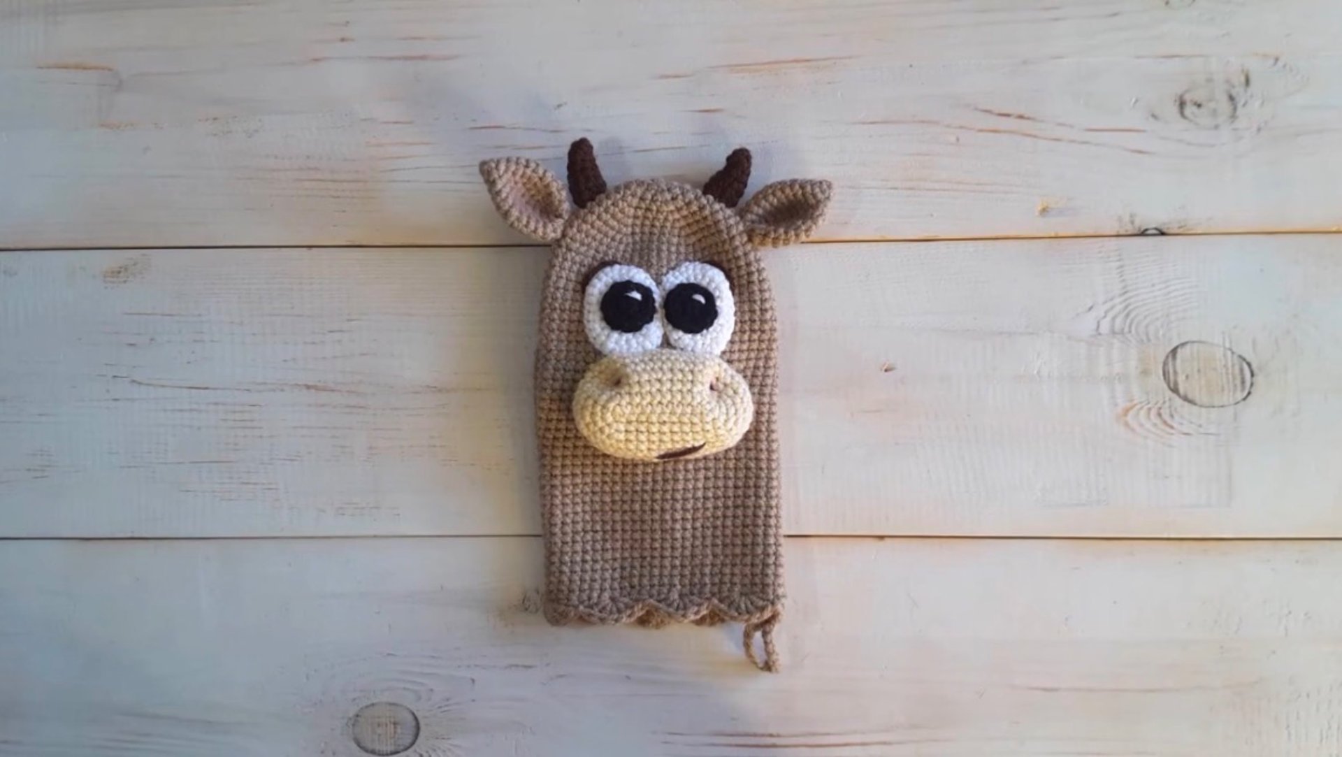 Прихватка - рукавичка (крючком) смотреть онлайн