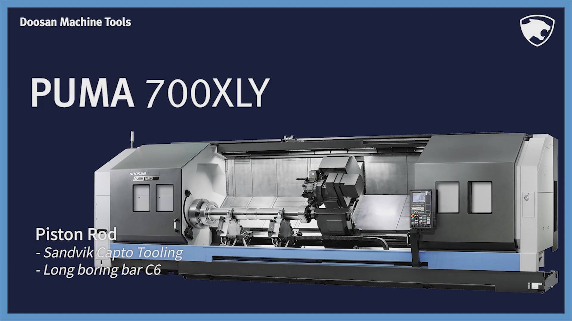 Токарный обрабатывающий центр PUMA 700XLY DOOSAN