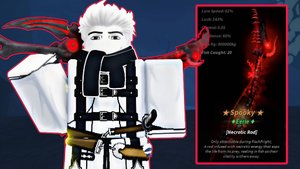 Я СТРАДАЛ НЕДЕЛЮ, НО ВСЁ ЖЕ ПОЛУЧИЛ *NECROTIC* УДОЧКУ И ОНА ПОЛНАЯ ИМБА! | FISCH ROBLOX!
