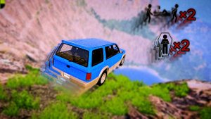 BeamNG/Подборка аварий в горах⛰️ В бимке опять сочные аварии🔥😃