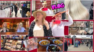 VLOG: ПОТЕРЯЛИСЬ ВО ВРЕМЕНИ⌚// СДЕЛАЛА СТРИЖКУ💇♀️//ПОСИДЕЛИ В КАФЕ☕// ПОГУЛЯЛИ ТАК ПОГУЛЯЛИ😄