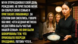 МУЖ ОТПРАЗДНОВАЛ СВОЙ ДЕНЬ РОЖДЕНИЯ, НЕ ПРИГЛАСИВ МЕНЯ, НО Я ПРИГОТОВИЛА ДЛЯ НЕГО СЮРПРИЗ И...