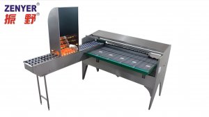 Zenyer 102B egg grader capacity of 5400 eggs/hour
