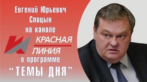 "Антисоветизм = русофобия". Е.Ю.Спицын на канале Красная линия в программе "Темы дня