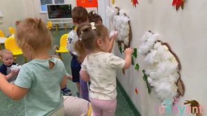 Творческая поделка у самых маленьких "Овечки" Funny Ant Malahovka