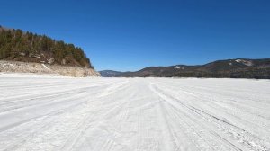 КРАСНОЯРСКОЕ МОРЕ ЗИМОЙ .