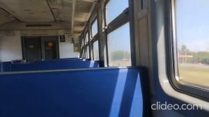 Поездка на электропоезде ЭД4М-0116 № 7206, до станции Саранск-1