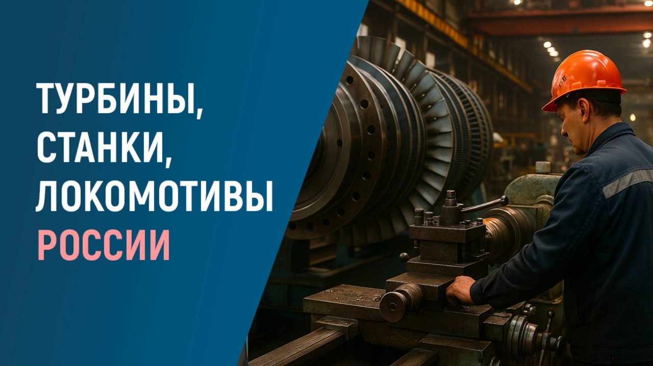Возрождение машиностроения России: станки, турбины, локомотивы и технологический суверен смотреть онлайн
