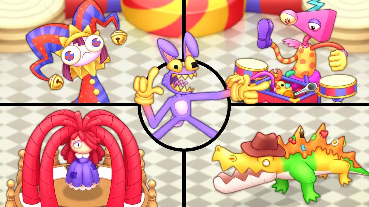 Удивительный Цифровой Цирк - Все Монстры, Песни и Анимации (ОБНОВЛЕНИЕ 1) (My Singing Monsters)