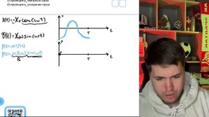 Груз, привязанный к нити, отклонили от положения равновесия и отпустили из состояния покоя - №37131