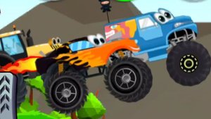 Monster Truck Racing Game. Монстр трак