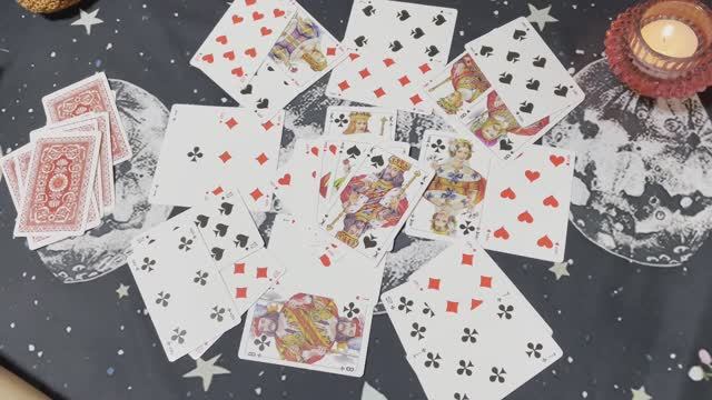 Крестовый король. Гадание на игральных картах