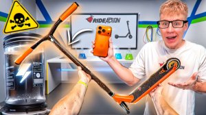 СОБРАЛ УНИКАЛЬНЫЙ КАСТОМ САМОКАТ его захочет каждый !