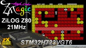 Тестируем виртуальный Z80 на частоте 21MHz в проекте ZX Magic HC