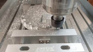 Фрезеровка Д16Т на небольшом станке с ЧПУ