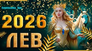 ♥️ Судьба! ЛЕВ прогноз на 2026 год!🔥 Брак, любовь, новые горизонты!