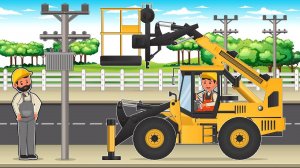 МУЛЬТИК МАШИНКИ ВИДЕО ПРО МАШИНКИ РЕМОНТИРУЕМ СТОЛБ МУЛЬТФИЛЬМЫ ЦВЕТНЫЕ МАШИНКИ ИГРУШКИ МАШИНКИ