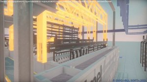 Работа крановой системы на линии катафорезного грунтования