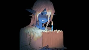 Синий человек