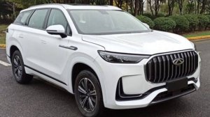 Chery Tiggo 9 установка защиты и электро порогов Китай