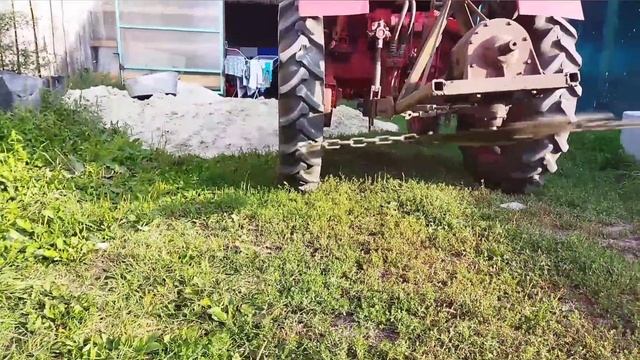 Ботворезка навесная. Измельчитель сорняков и ботвы картофеля. .mp4 смотреть онлайн