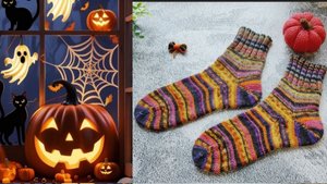 СП Носочная коробочка 5 с Еленой Велиной. Октябрь.