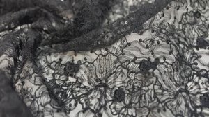 ТД НеваТкани. Артикул Ф-2801-3-1 Сетка кружевная Цветы 3Д