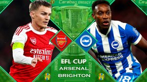 Арсенал - Брайтон | 29.10.2025 | Футбол | Кубок лиги | Прямая трансляция
