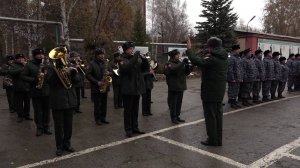 Молодые сотрудники вневедомственной охраны Росгвардии приняли присягу