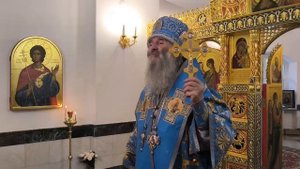 Слова митрополита Иоанна в праздник Покрова Пресвятой Богородицы в нижнем храме Вознесенского собора