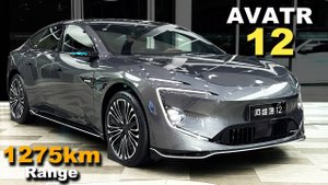 Обновление Avatr 12 2026 года — запас хода 1275 км. Роскошный электромобиль. Полный обзор.