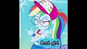 Для MLP Rainbiw Dash . аватарки на канал . делала сама .❤️🔥