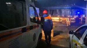 Пожар город Калининград.