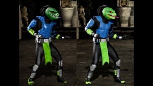 Mortal Kombat (Ремейк): Рептилия (x2) и Раптор