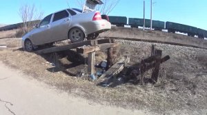 Меняю задние колодки приора