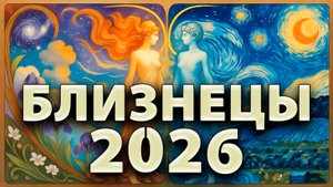 БЛИЗНЕЦЫ - ГОРОСКОП НА 2026 ГОД
