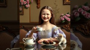 Красивый подарок бабушке от внучки: трогательное оживлённое фото, видео №26