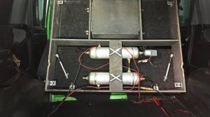 ЭТО МЕЧТА КАЖДОГО! Пневмосистема подкачки "Беркут R24" с ресиверами на УАЗ Патриот.